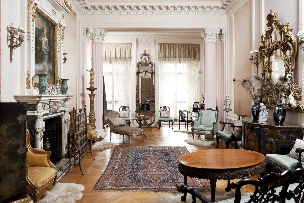 Salon w apartamencie księżnej Daisy  współcześnie