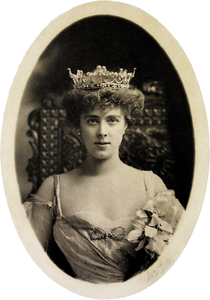 Księżna Daisy von Pless, 1901 r., zbiory Muzeum Zamkowego w Pszczynie
