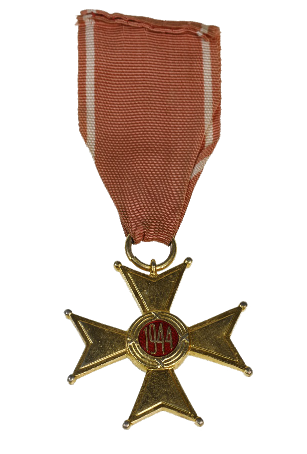 Krzyż Kawalerski Orderu Odrodzenia Polski (Polonia Restituta) nadany Pawłowi Poloczkowi
