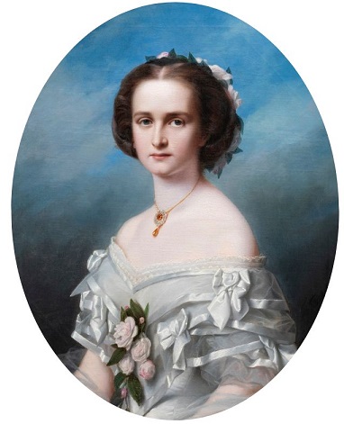 Portret Jadwigi von Ballestrem. Zbiory Muzeum Zamkowego w Pszczynie
