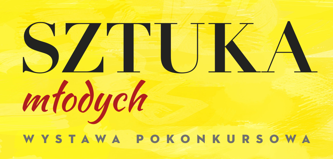 Plakat wystawy "Sztuka Młodych".