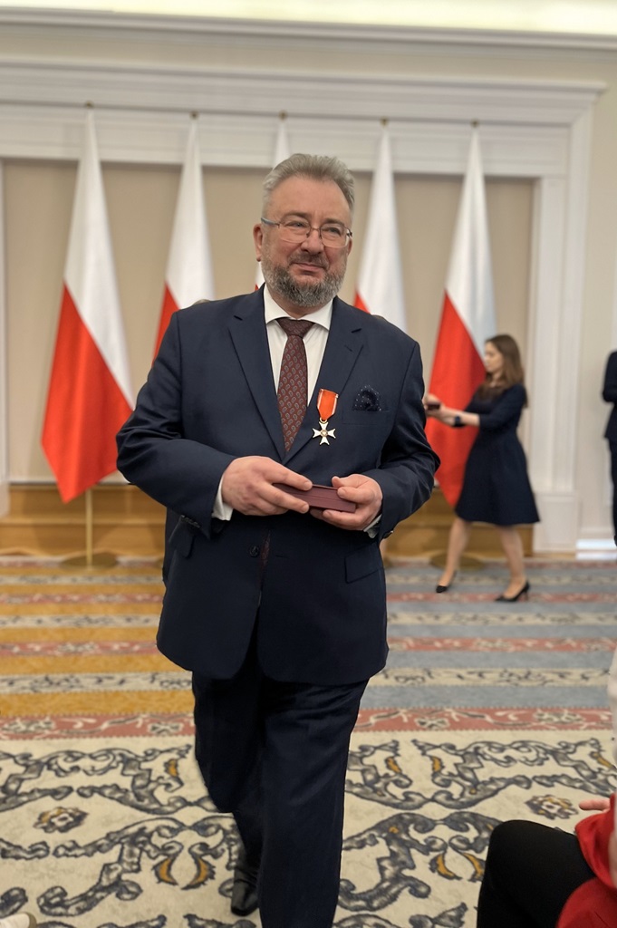 Maciej Kluss, Dyrektor Muzeum Zamkowe w Pszczynie został odznaczony Krzyżem Kawalerskim Orderu Odrodzenia Polski 