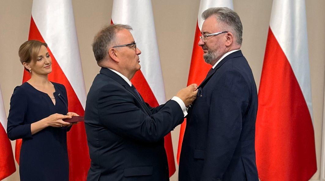 Maciej Kluss, Dyrektor Muzeum Zamkowe w Pszczynie został odznaczony Krzyżem Kawalerskim Orderu Odrodzenia Polski.