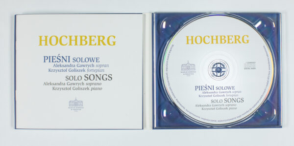 Płyta CD: Hochberg - Kwartet fortepianowy