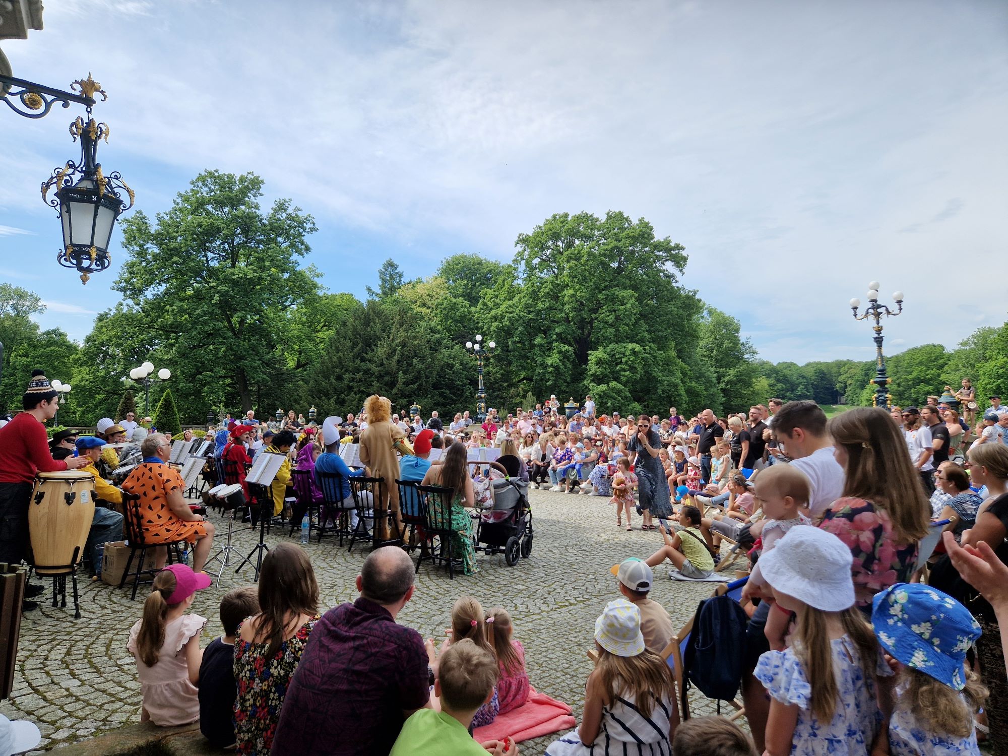 Koncert Bajkowy na tarasach zamkowych