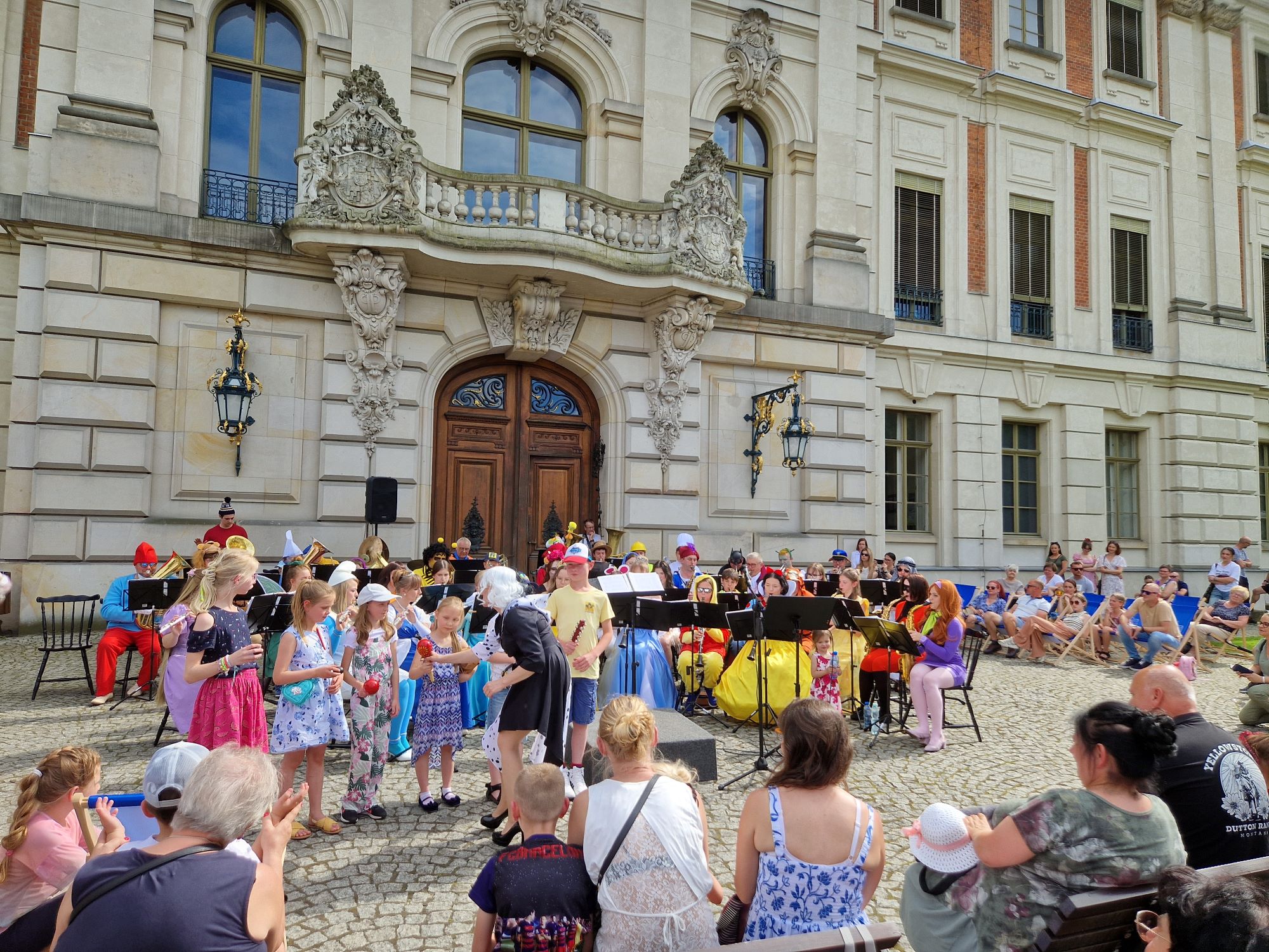 Koncert Bajkowy na tarasach zamkowych