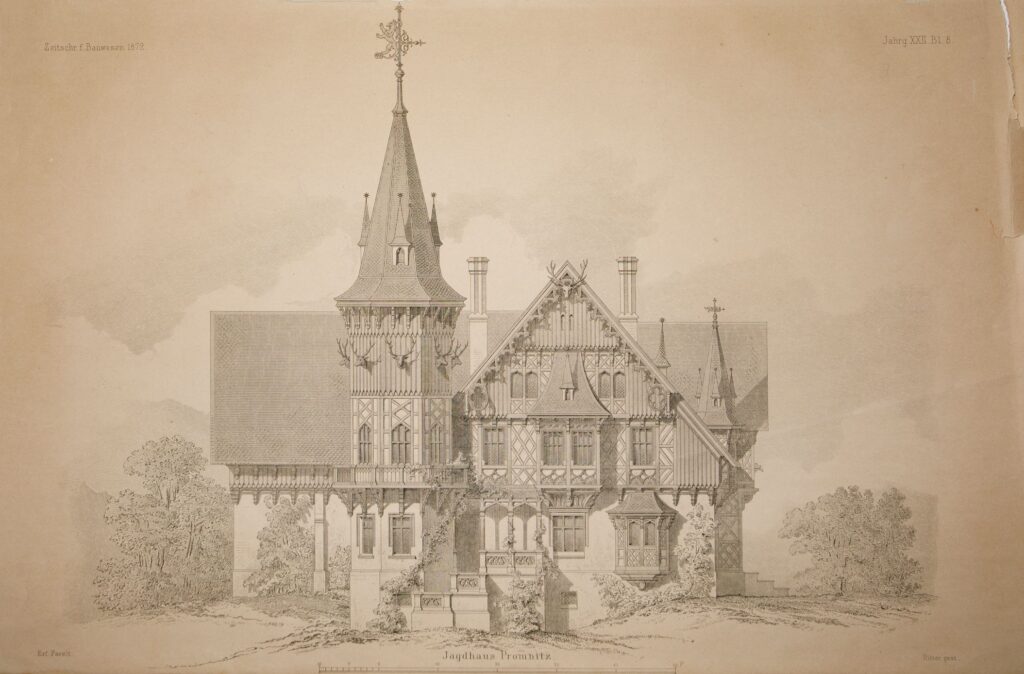 2. Zameczek Promnice, 1872 r., fot. M. Cyran